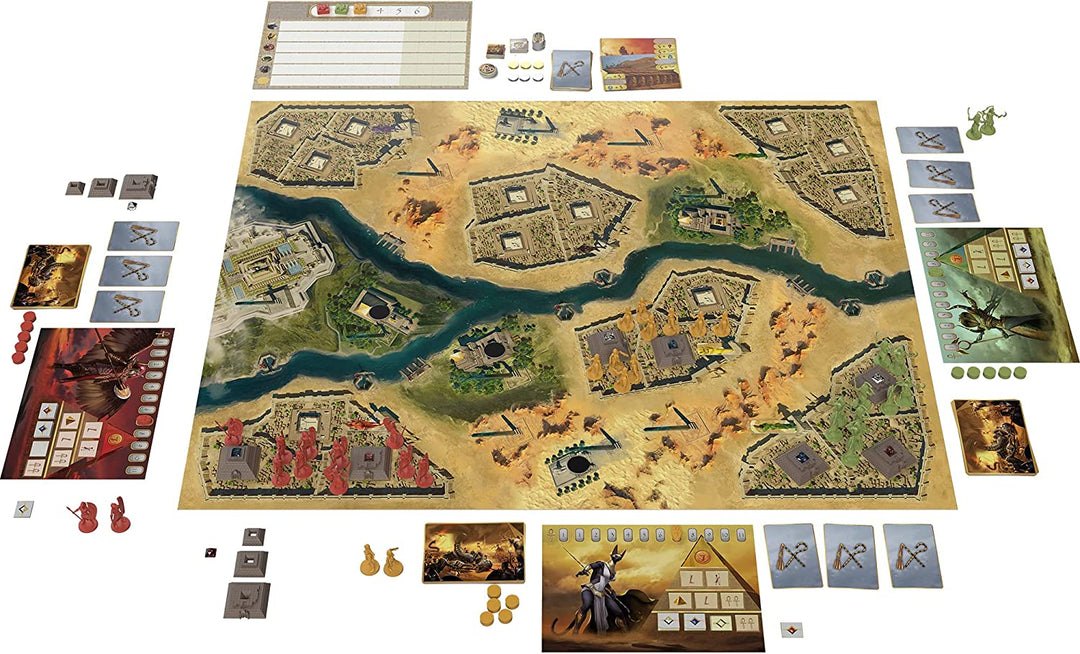 Matagot SARL | Kemet - Blood and Sand | Board Game | Ages 12+ | 2 to 5 Players |