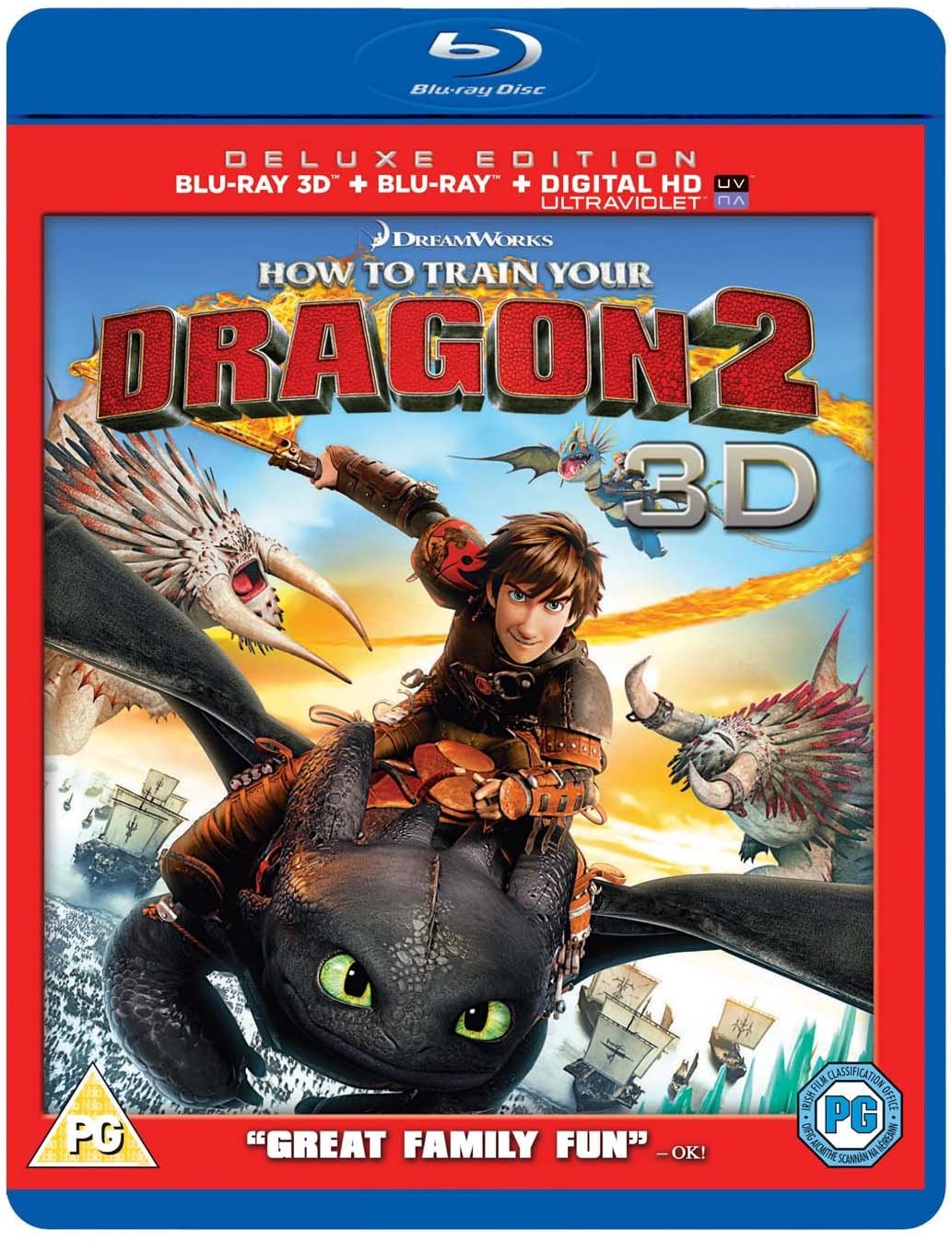 How To Train Your Dragon 2 [Adventure] [Blu-ray]