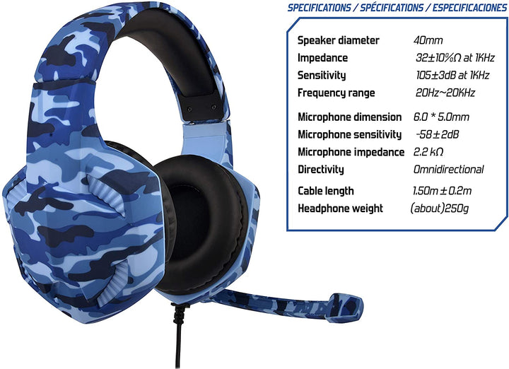 Subsonic - Gaming headset War Force for PS4 / Xbox one/ PC / Switch