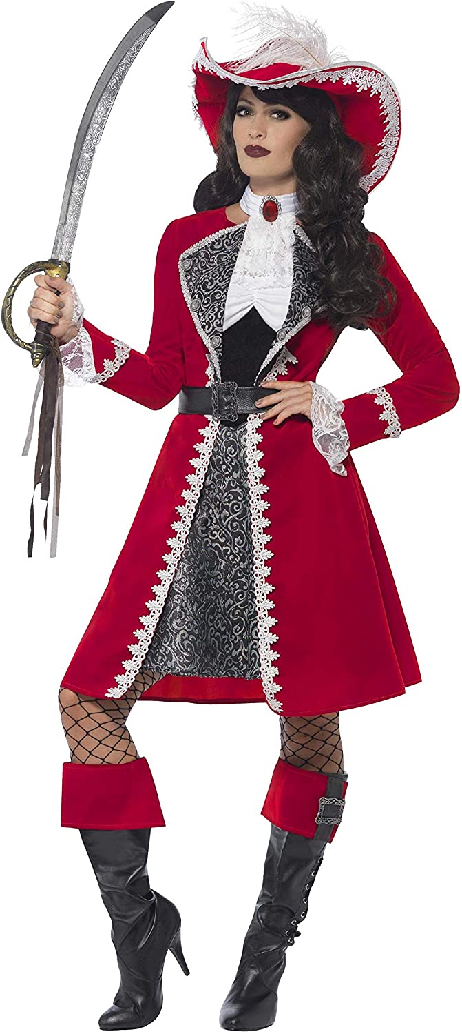 Smiffys Deluxe Authentic Lady Captain Costume XL - UK Size 20-22