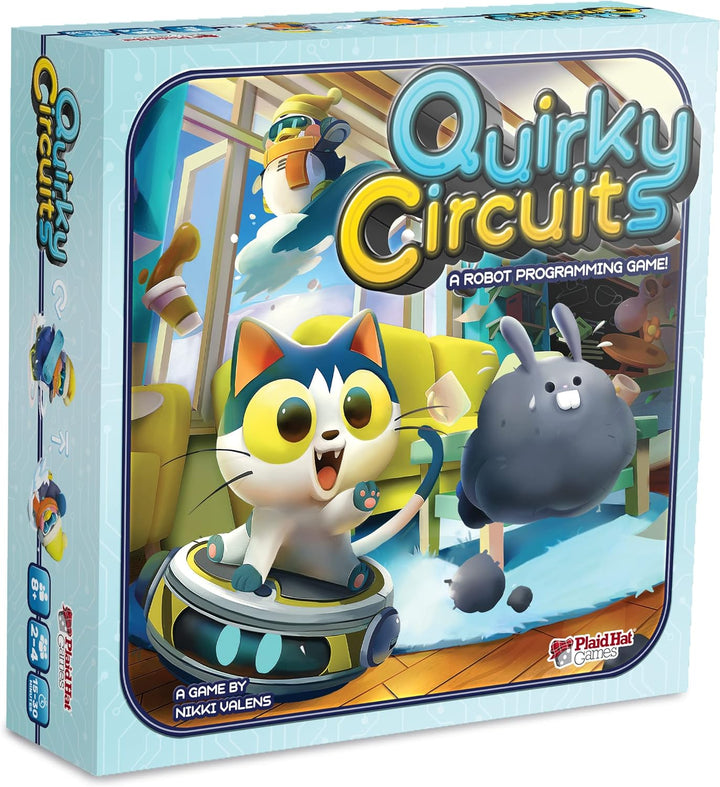 Plaid Hat Games | Quirky Circuits: Penny & Gizmo's Snow Day (2022) | Board Game