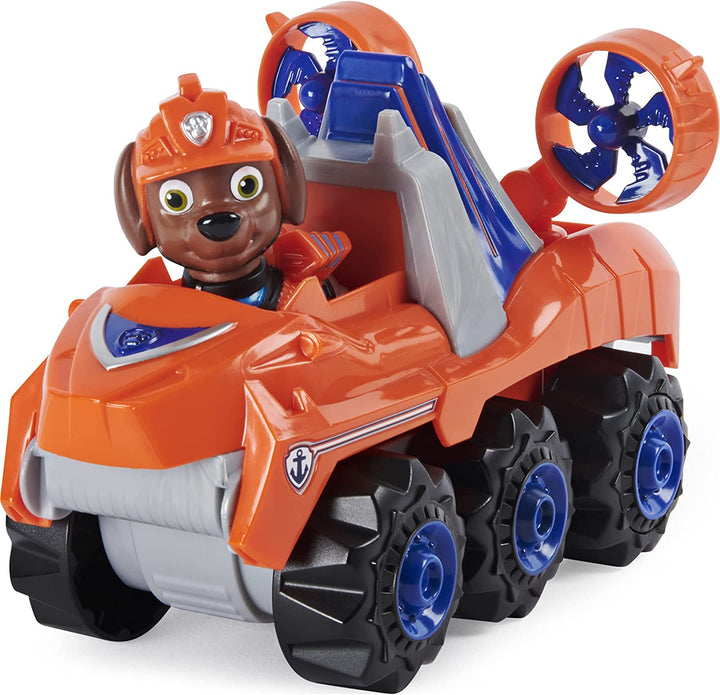 PAW Patrol, Dino Rescue Zuma’s Deluxe Rev Up Vehicle with Mystery Dinosaur Figur