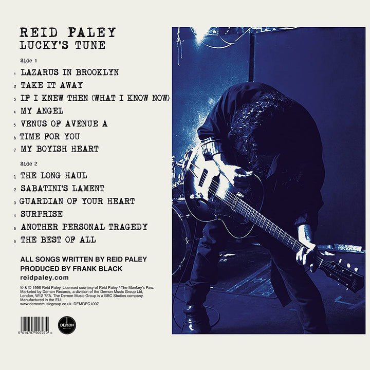 Reid Paley: Lucky's Tune (Signed Edition) [VINYL]