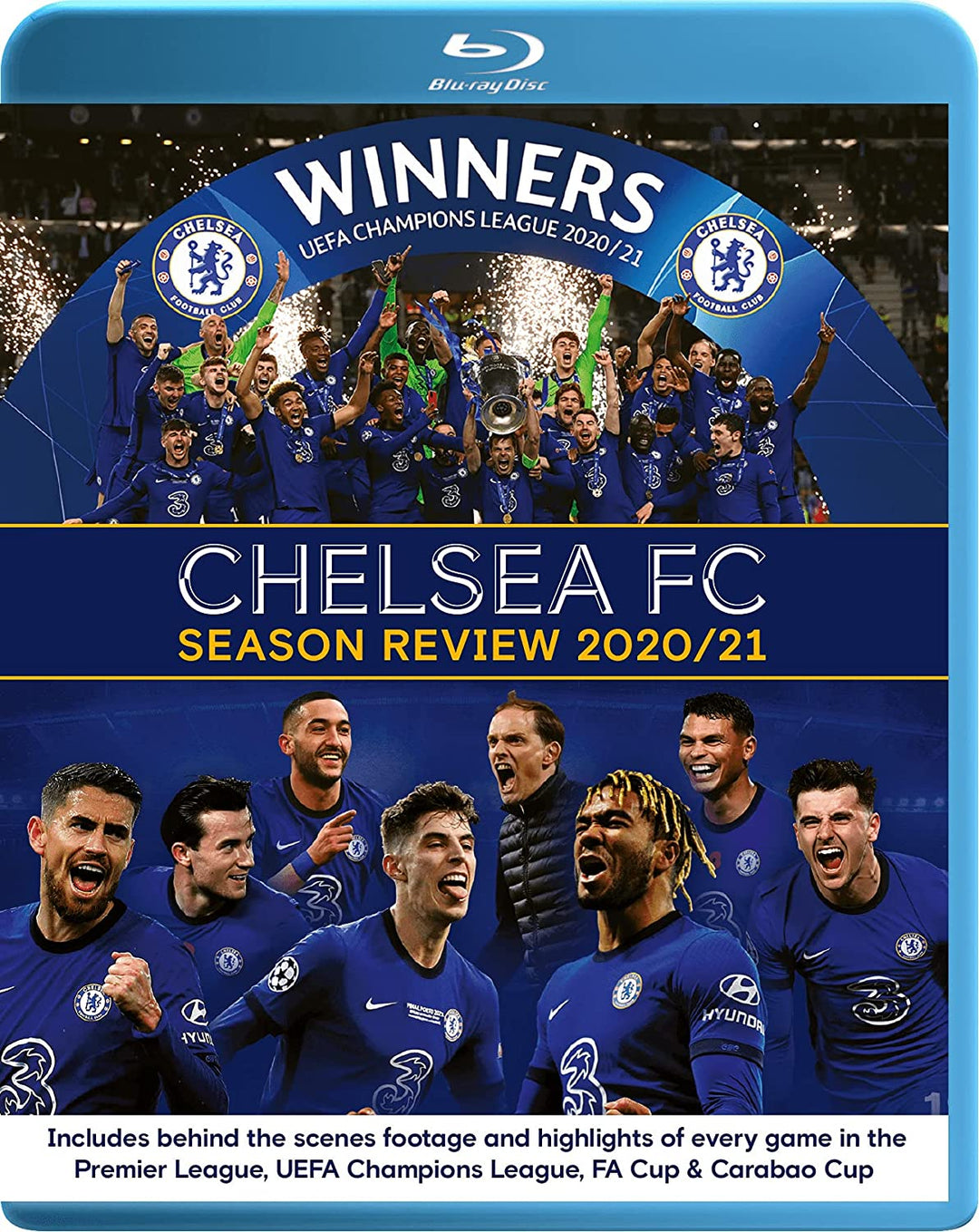 Champions of Europe – Chelsea FC Season Review 2020/21 [BLu-ray]