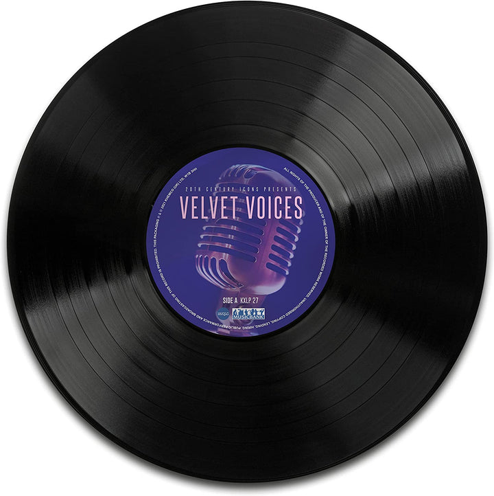 20th Century Velvet Voices - Various,180 Gram, 12”LP Record, Label: MUSICBANK [Vinyl]