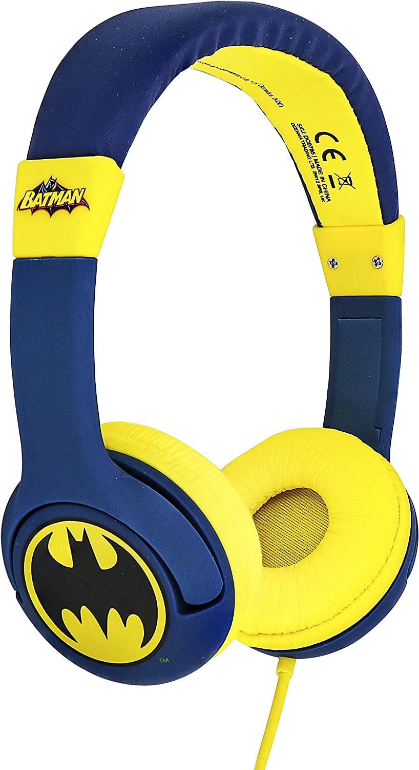 OTL Technologies Kids Headphones - Batman Bat Signal Wired Headphones for Childr