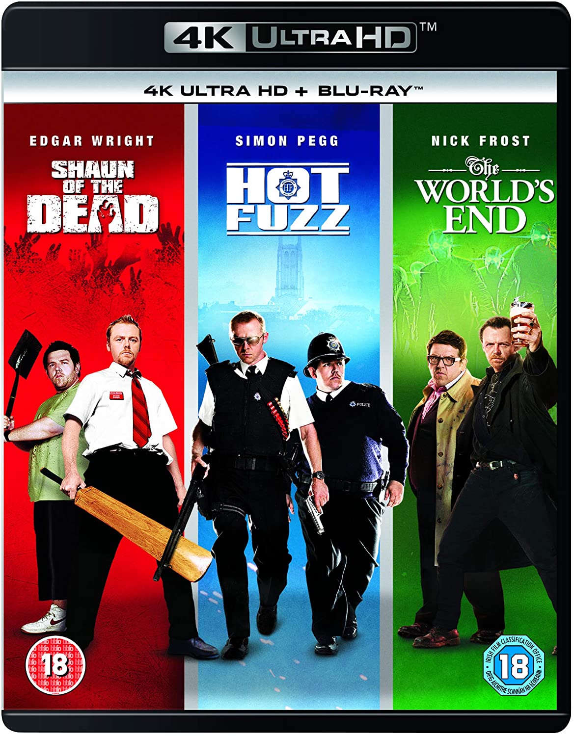 Shaun of the Dead / Hot Fuzz / The World's End: The 4K Collection [Blu-ray] 1