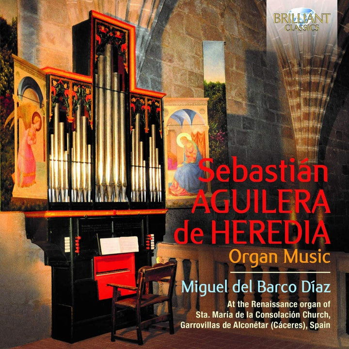 Miguel Del Barco Díaz - Aguilera de Heredia: Organ Music [Audio CD]