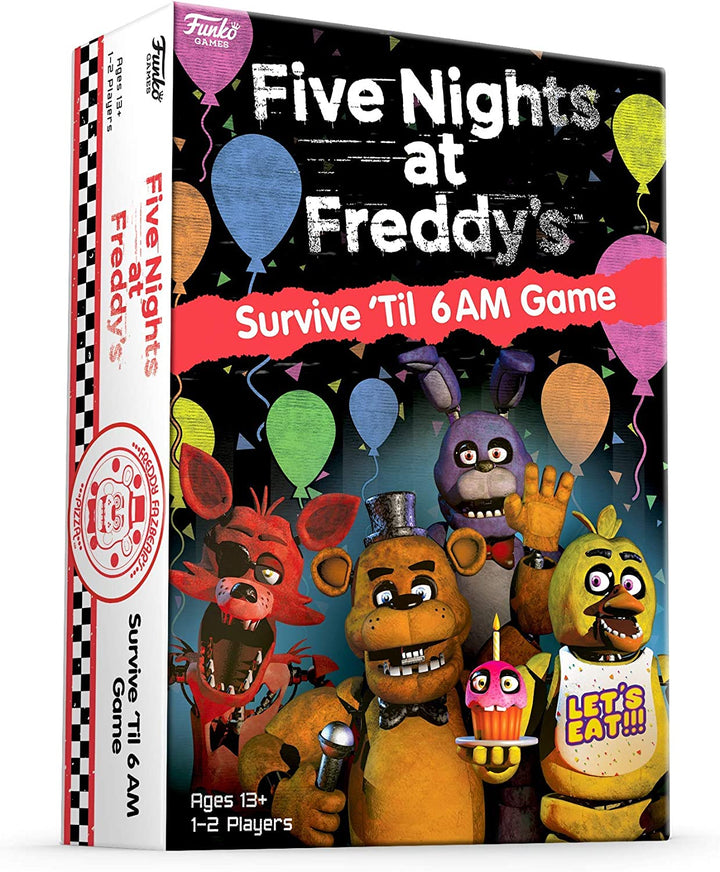 Funko 51761 Board Games 51761 Signature Five Nights at Freddy's Game, Multicolou