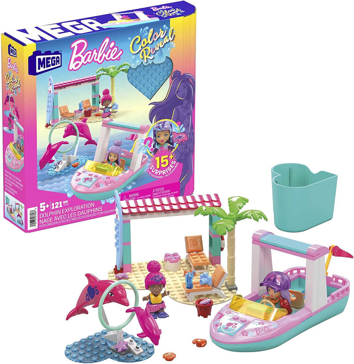 MEGA HHW83 Barbie Building Sets, Multicolour