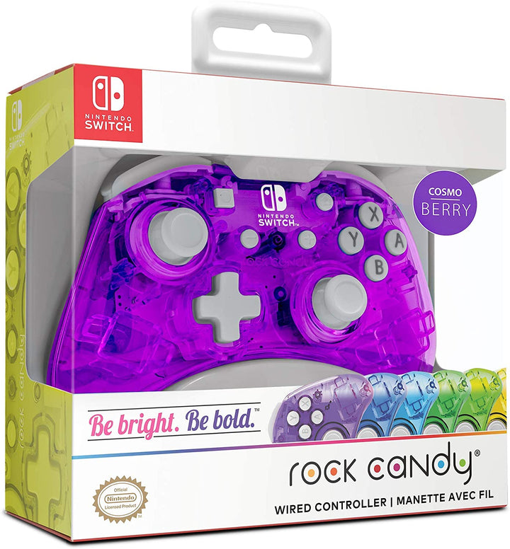 Switch Rock Candy Mini Controller Cosmoberry (Nintendo Switch)