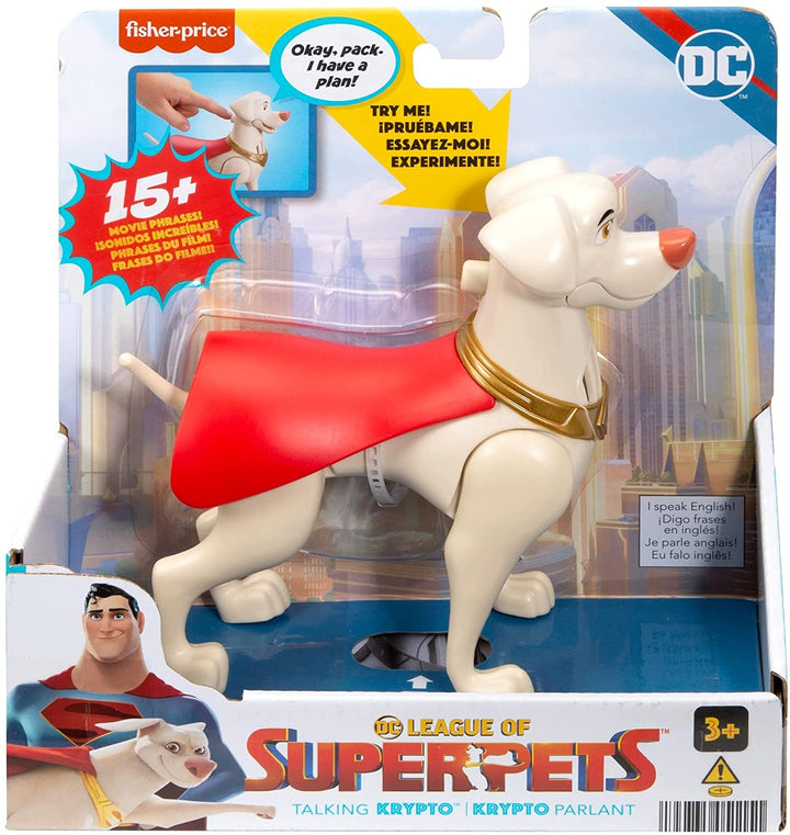 Fisher-Price DC League of Super-Pets Talking Krypto Figure