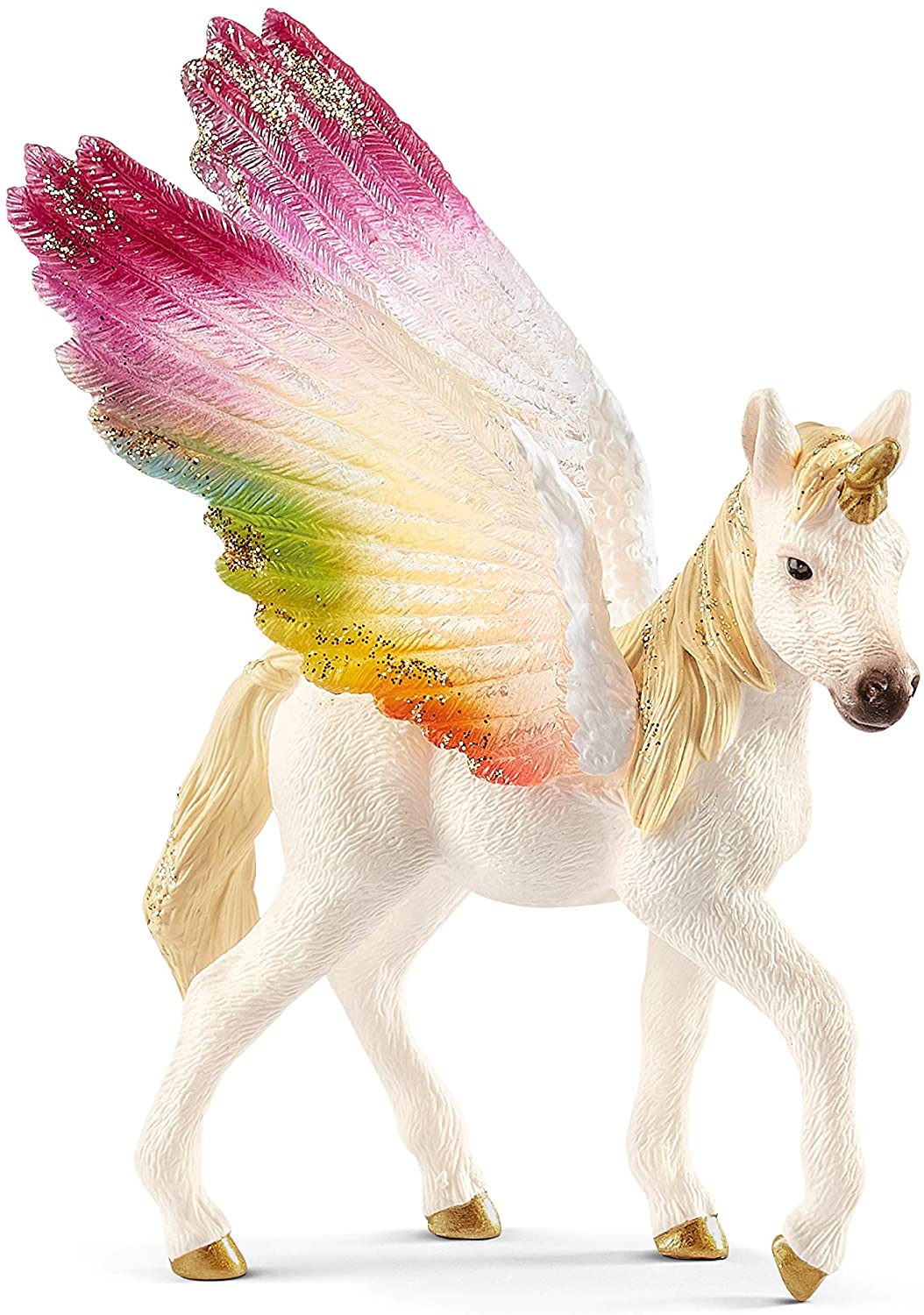 Schleich 70577 Gevleugelde regenboog eenhoorn veulen figuur