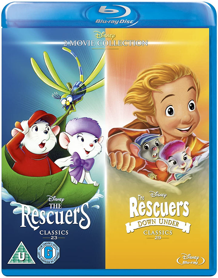 Rescuers & Rescuers Down Under - Animation [DVD]