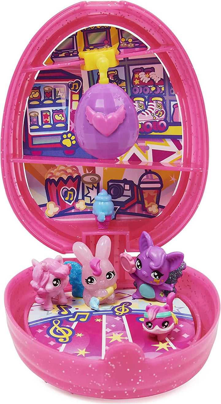 Hatchimals CollEGGtibles, Playdate Pack with Egg Playset, 4 Characters and 2 Acc