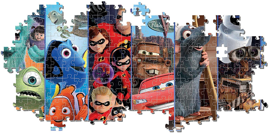 Clementoni 39610, Disney Pixar Panorama Puzzle for Children and Adults - 1000 Pieces, Ages 10 years Plus