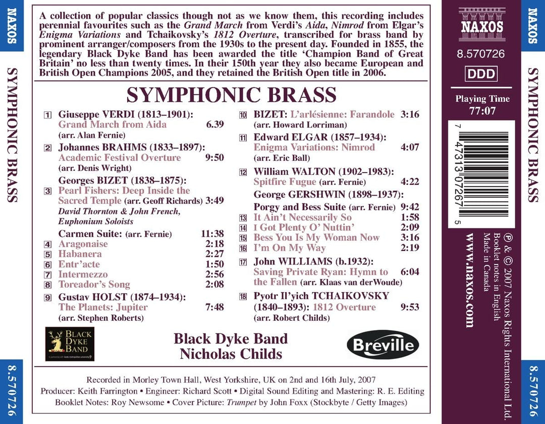 Symphonic Brass - Black Dyke Band [Audio CD]