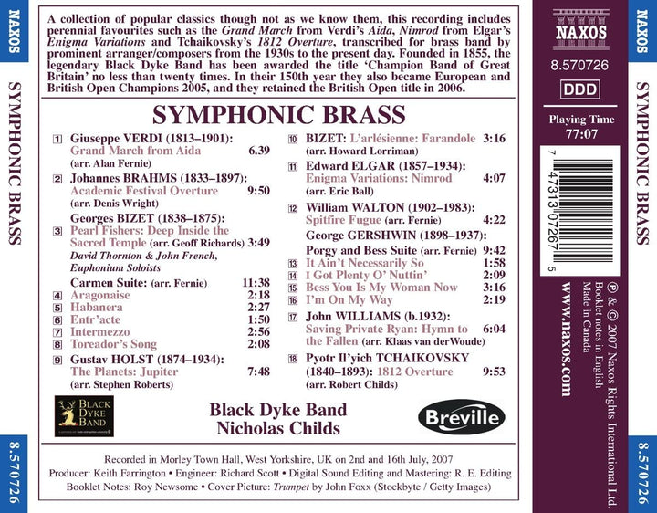 Symphonic Brass - Black Dyke Band [Audio CD]