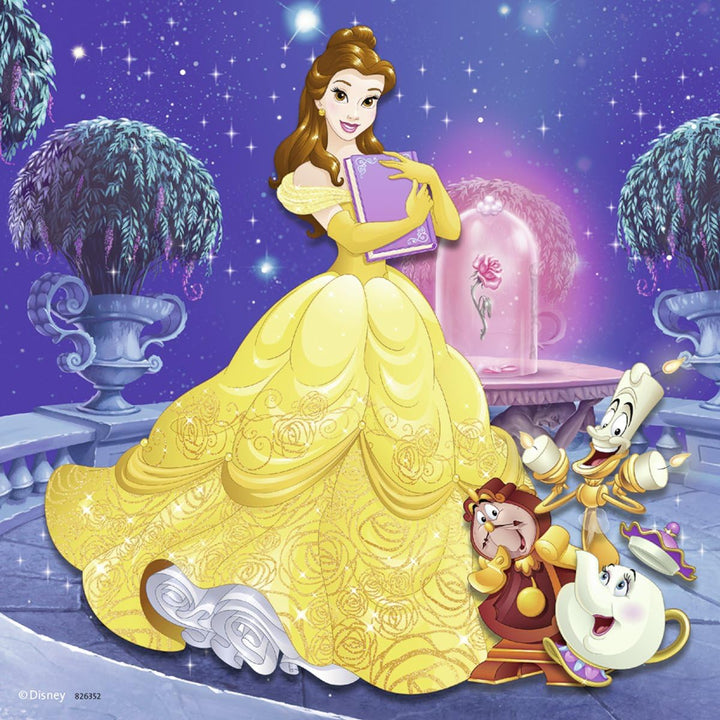 Disney Princess Adventure 3x 49 Piece Jigsaw Puzzle