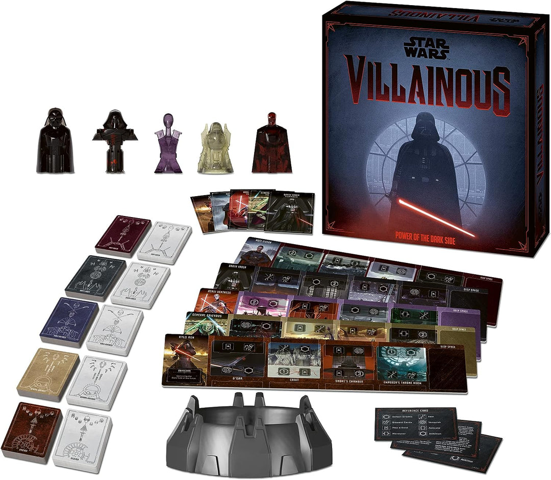 Ravensburger Star Wars Villainous Power of the Dark Side - Darth Vader - Expandable Strategy Family Board Games for Adults and Kids