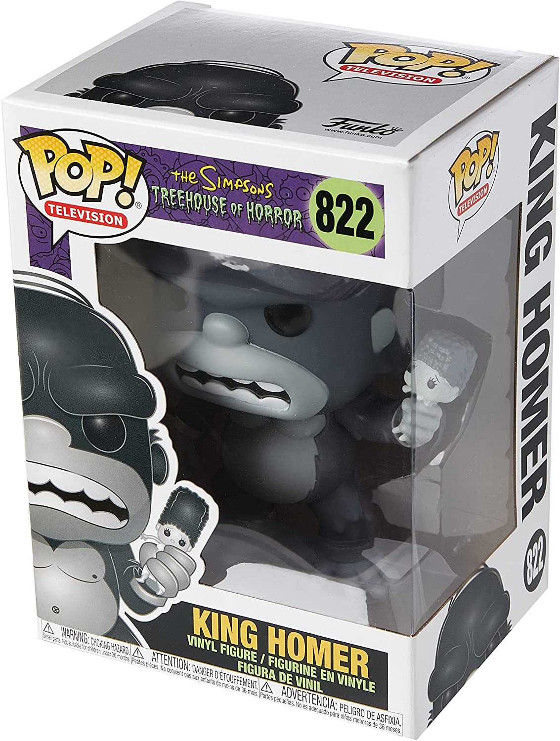 The Simpsons Treehouse Of Horror King Homer Funko 39724 Pop! Vinilo n. ° 822