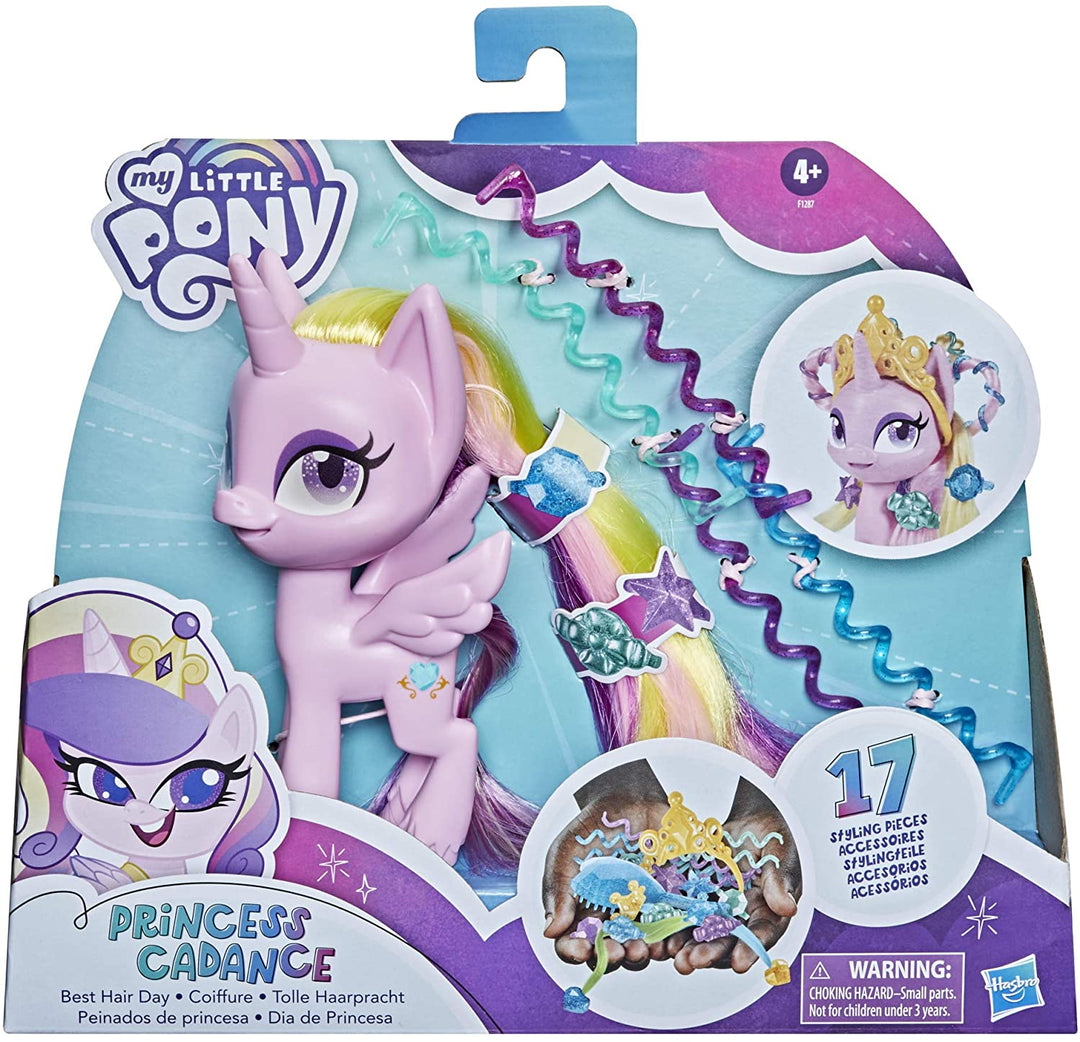 Hasbro F1287 My Little Pony Princess Cadance Great Hair 12,5 cm Haarstyling