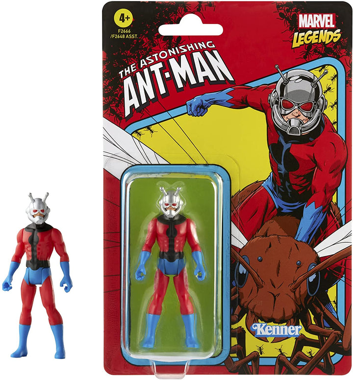 Hasbro Marvel Legends Series 3.75-inch Retro Collection Ant-Man Action Figure Toy