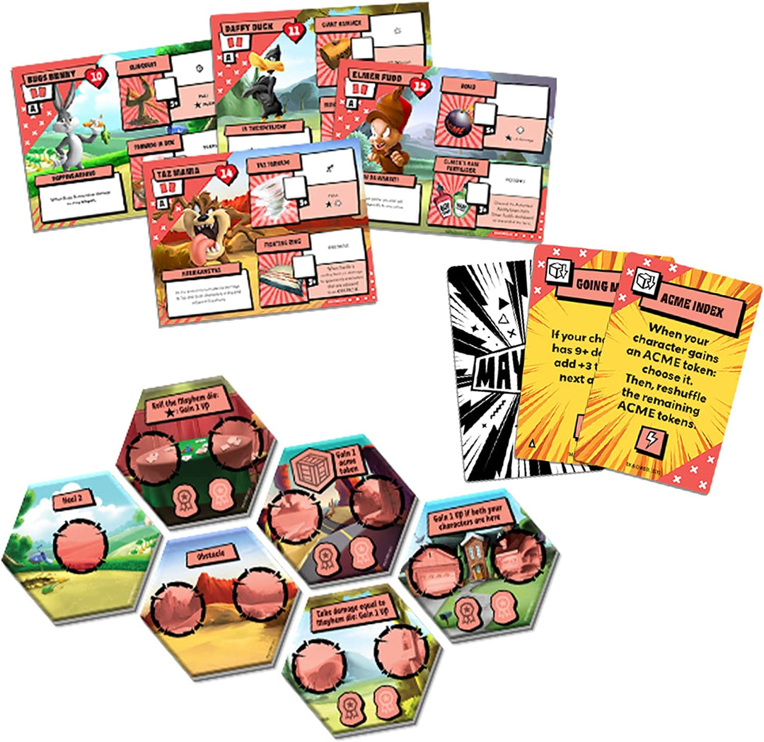 Looney Tunes Mayhem Board Game