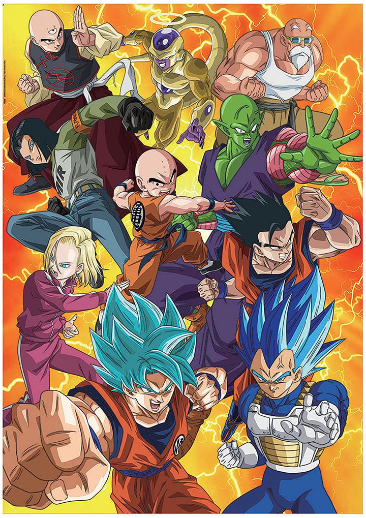 Educa Dragon Ball Super. Personajes. Puzzle 500 piezas, a partir de 10 años. 19009 Characters Piece Jigsaw Ages