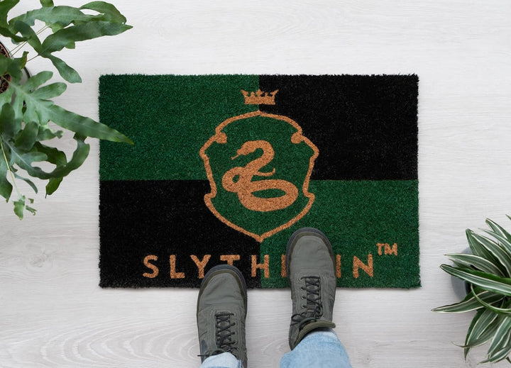 Grupo Erik Official Harry Potter House Slytherin Door Mat - 15.7 x 23.6 Inches