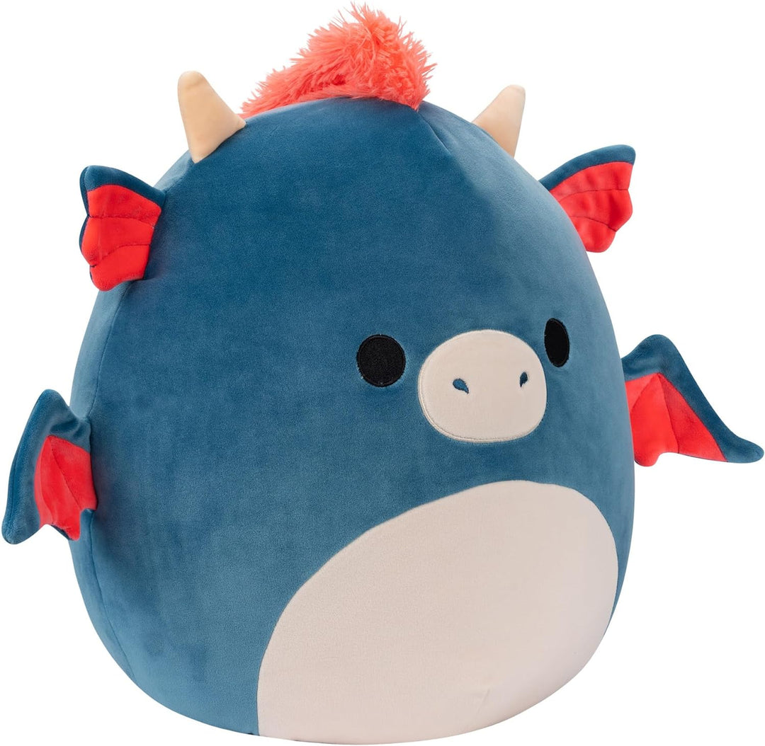 Squishmallows 50cm Carin the Blue and Orange Dragon