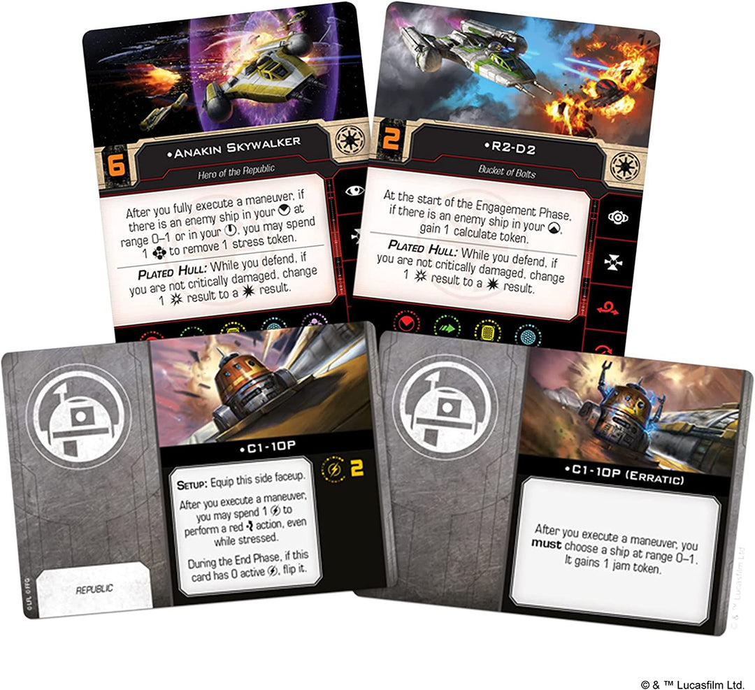 Fantasy Flight Games Star Wars: X-Wing BTL-B Y-Wing Expansion Pack (FFGSWZ48)