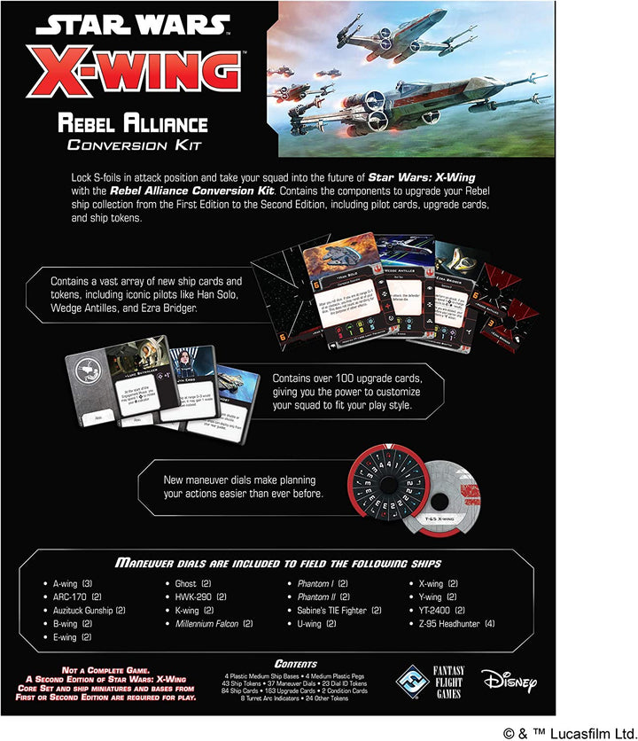 Star Wars X Wing: Rebel Alliance Conversion KiT