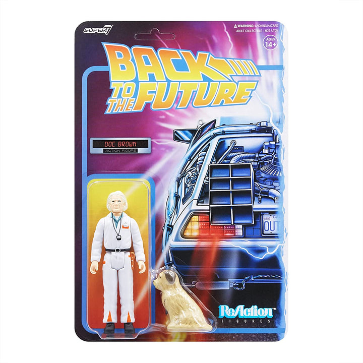 SUPER7 BTTFW01-D80-W02 Reaction Figure