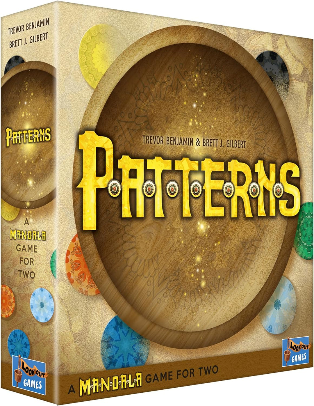 Patterns: A Mandala Game - Engaging Strategy Board Game with Unique Tea Towel Play Mat, Fun Family Game for Kids and Adults