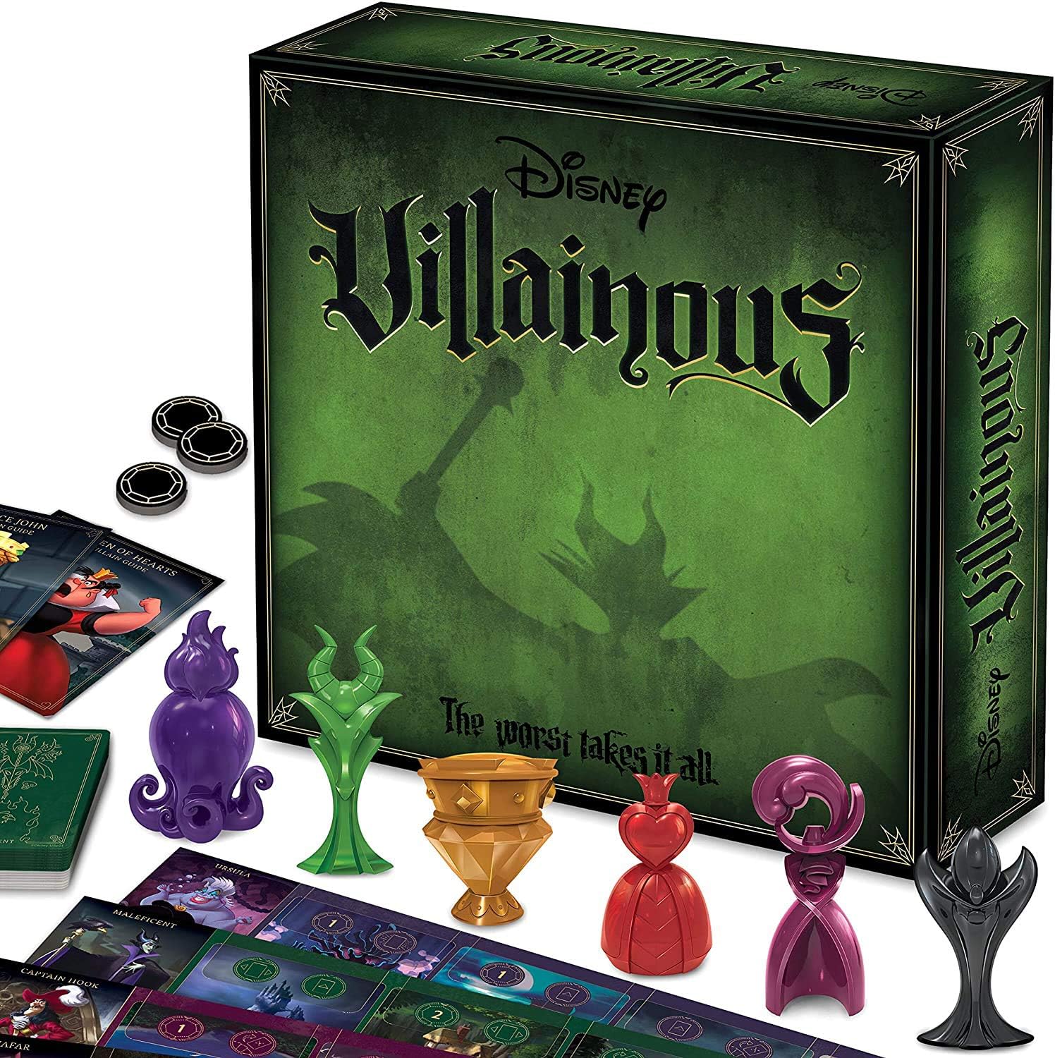 Ravensburger Disney Villainous: Worst Takes It All Strategy Board Game 1