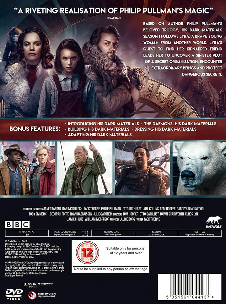 His Dark Materials - Season 1 - Mystery (Includes 4 Art Cards) [2020] [DVD]