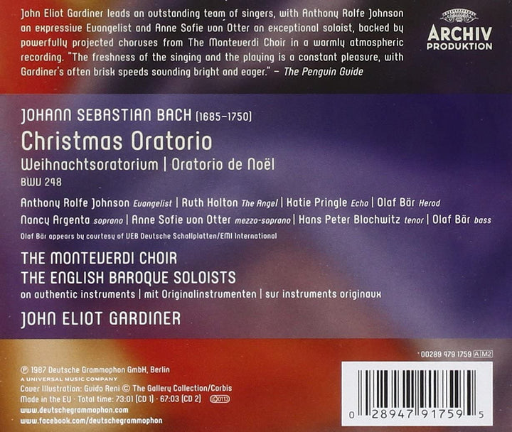 Bach: Christmas Oratorio