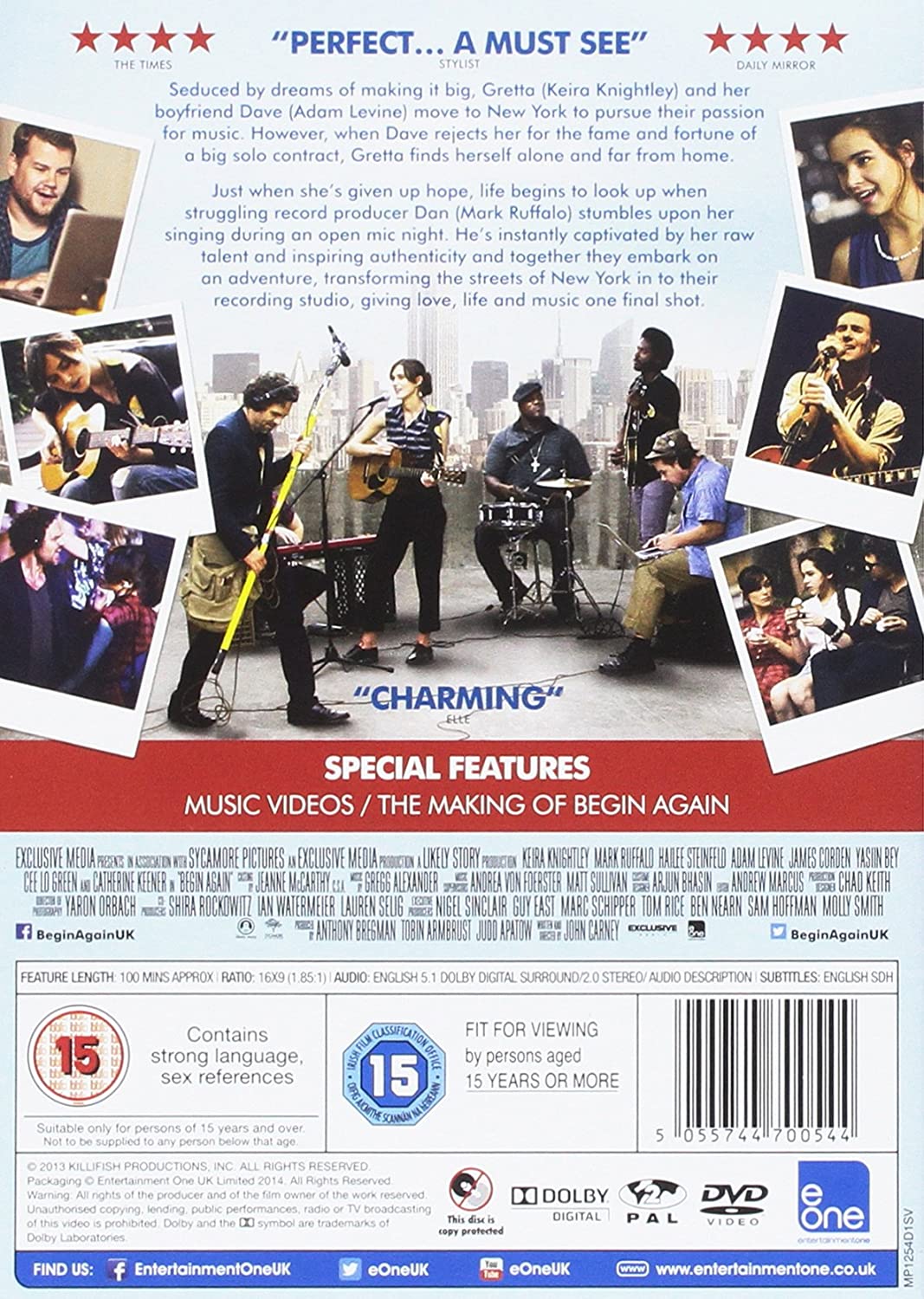 Begin Again [DVD] [2014]