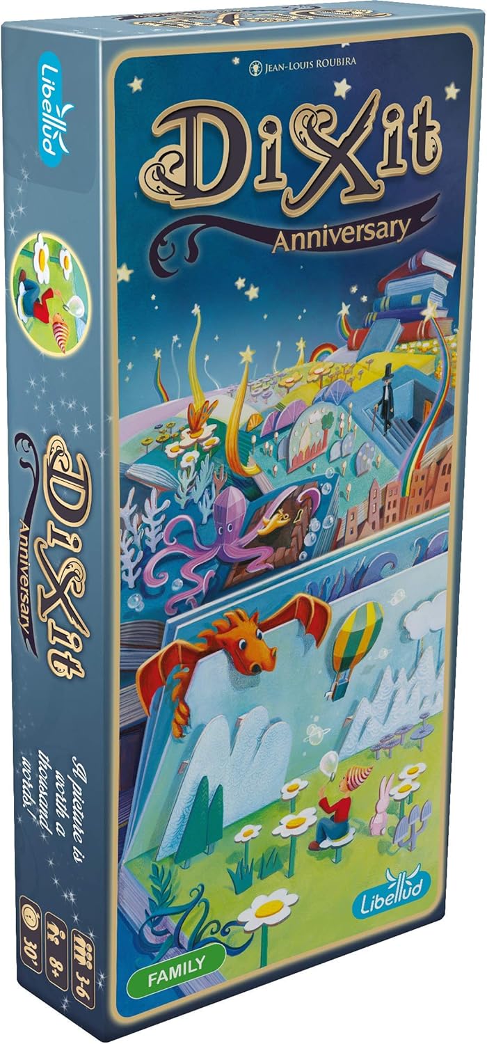 Libellud ASMDIX11EN Dixit 10th Anniversary Expansion, Mixed Colours