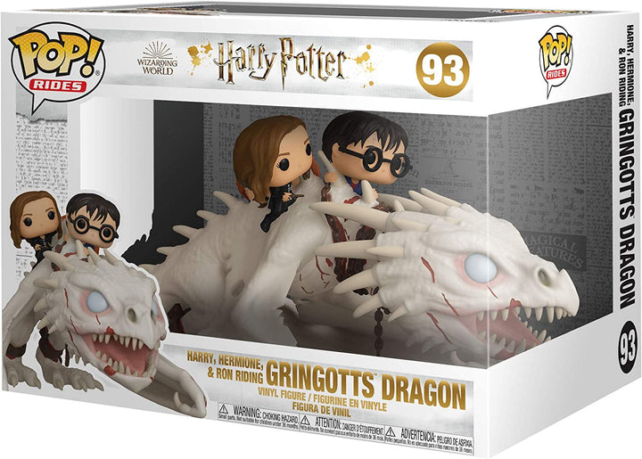 Harry Potter Ukrainian Ironbelly With Harry, Ron, Hermione Funko 50815 Pop! Vinyl #93