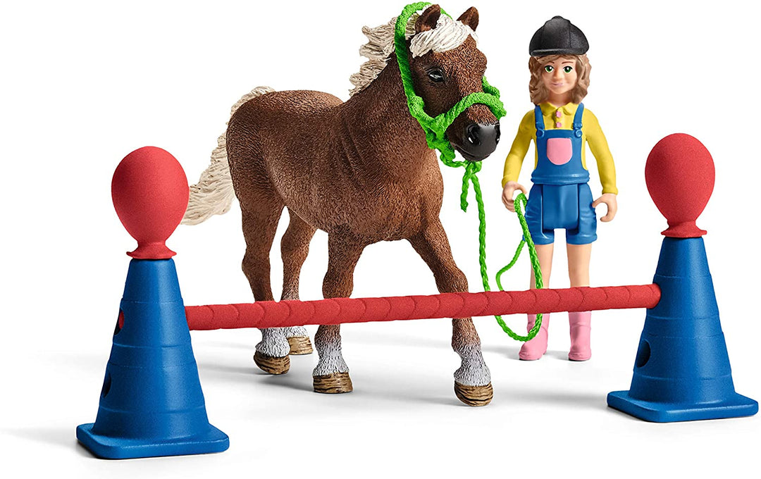 Schleich 42481 Farm World Pony Agility Training (en anglais)