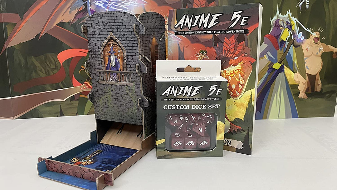 Anime 5E Dice Set