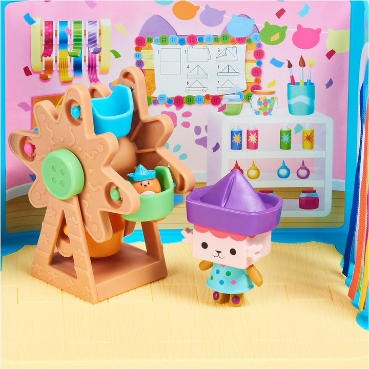 Gabby’s Dollhouse, Baby Box Craft-A-Riffic Room with Baby Box Cat Figure, Access