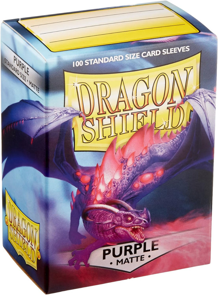 Dragon Shield 11009 Matte Purple Standard Sleeves (100 Sleeves)