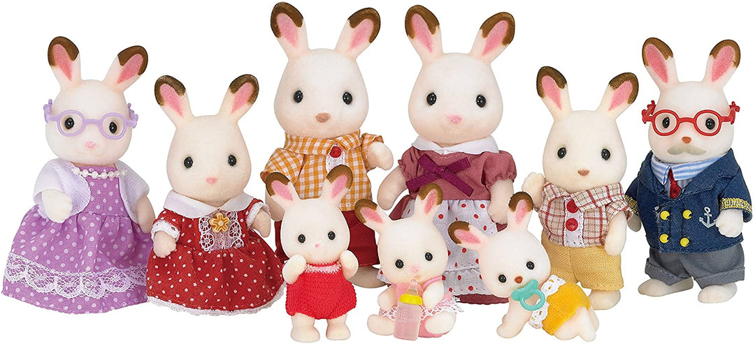 Sylvanian Families Chocolate Rabbit Family