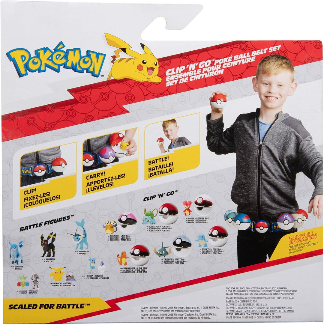 Pokemon Clip 'n Go Charmander Poke Ball Belt Set