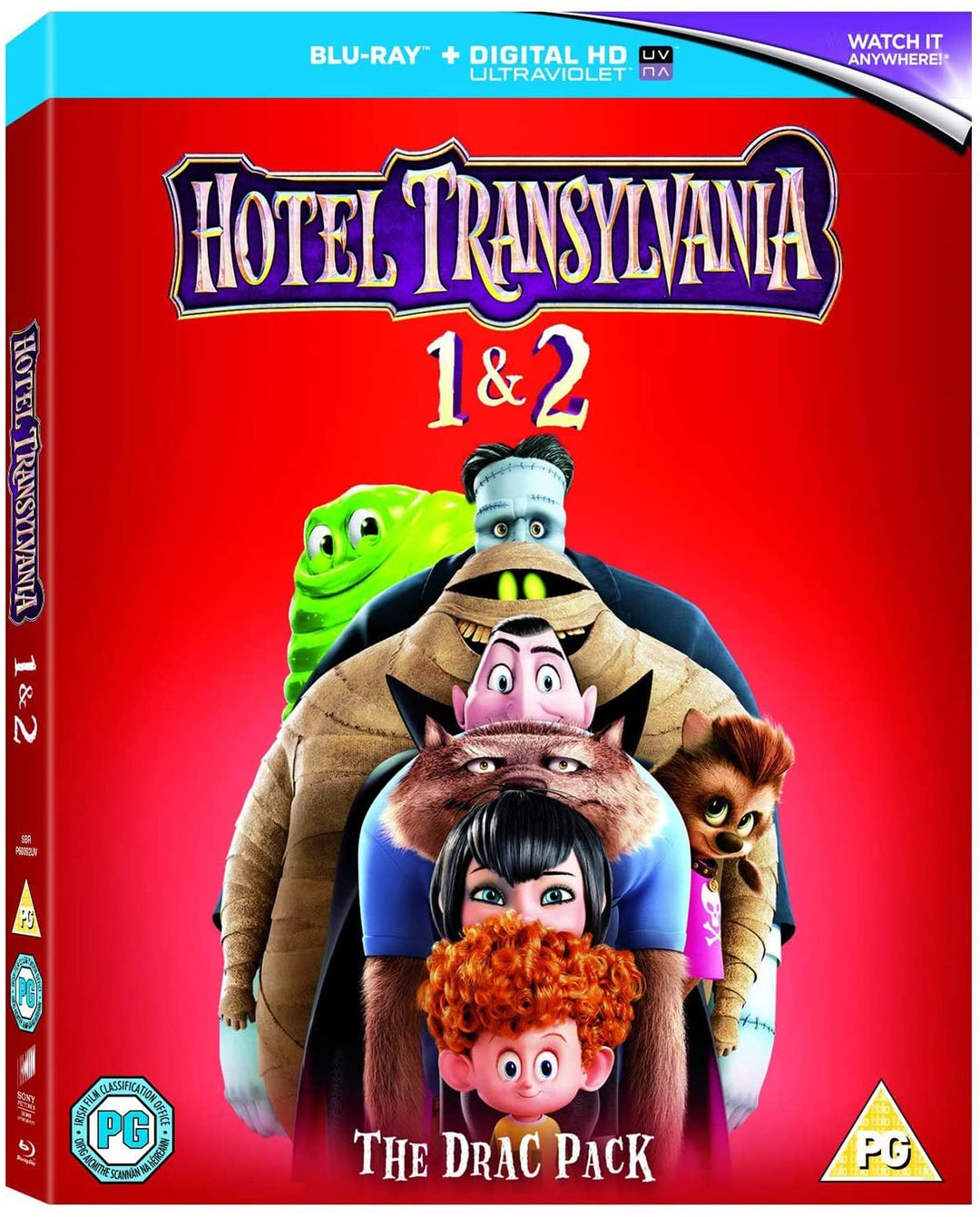 Hôtel Transylvanie 1-2 [Blu-ray] [Région gratuite]