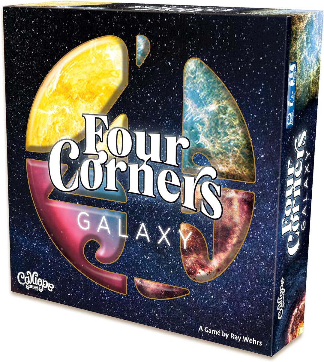 Four Corners: Galaxy A Living Puzzle Tile Game- Captivating Art, Strategy, and P