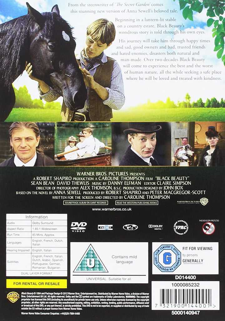 Black Beauty [1994] [DVD]